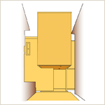 狭小敷地などにおける、建築工事
